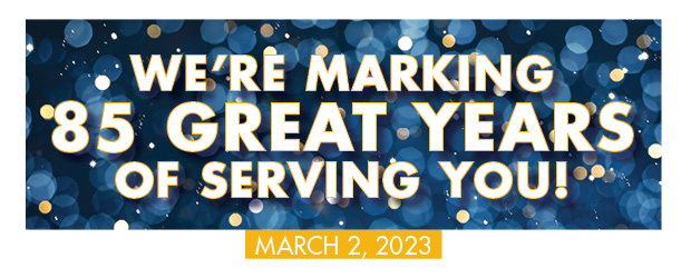85 years of service